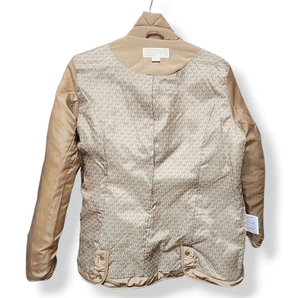 MICHAEL Michael Kors Quilted Tan Jacket, Medium - Picture 4 of 8